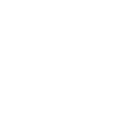Minimalist white icon of a person in a yoga pose, representing Village Clubs Camelback Arizona fitness facilities, within a circle.