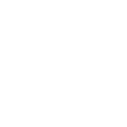 Village Clubs Camelback spa icon—a white outline of three leaves in a circle, symbolizing nature and relaxation on gray background.